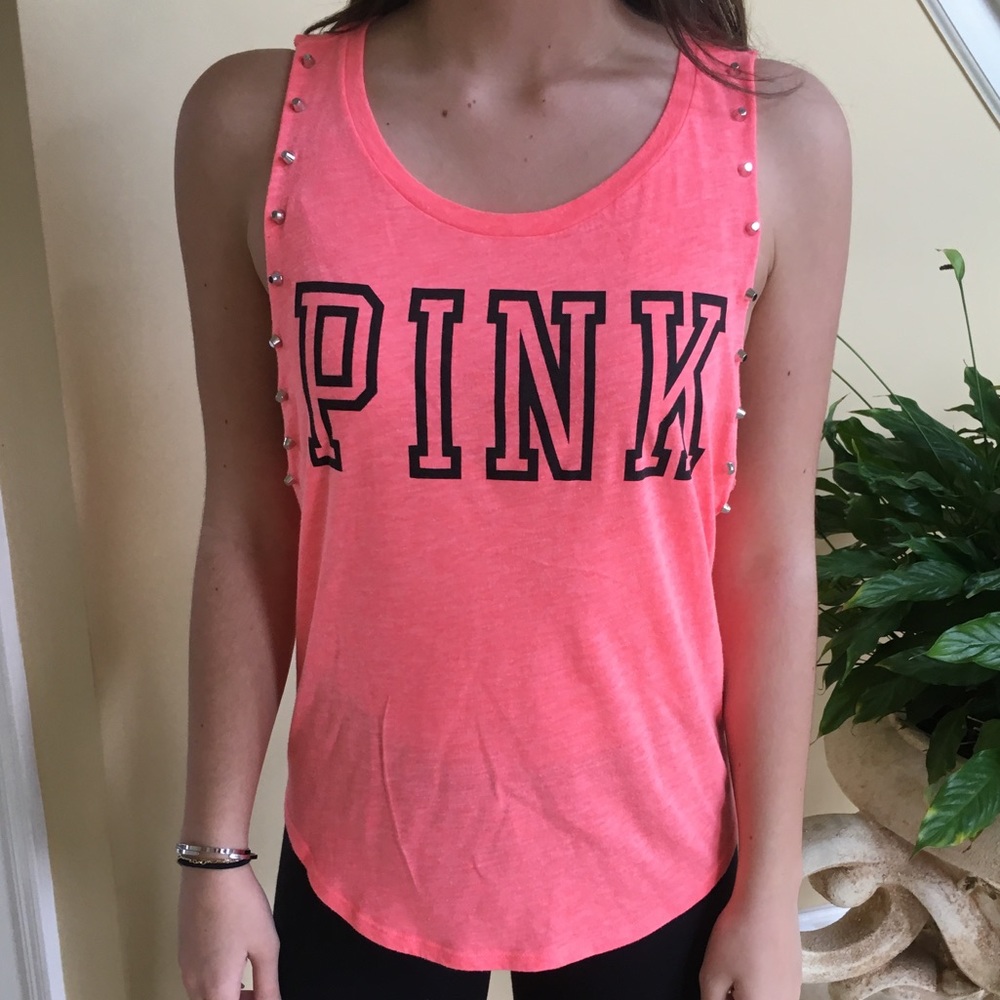 Victoria's Secret PINK Tank Top in Vibrant Pink